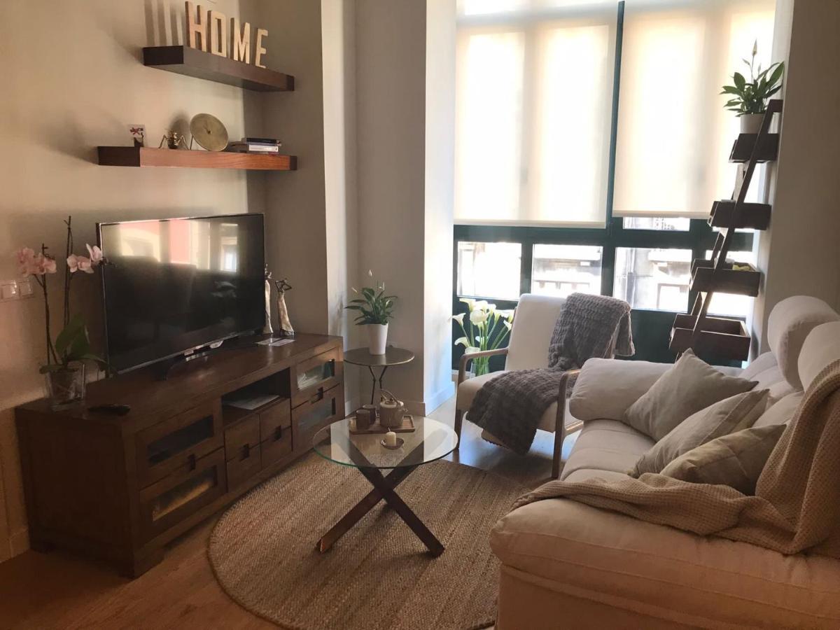 Apartamento Palacio Valdes, Centro Aviles, Con Parking Экстерьер фото